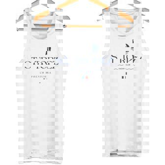 サントロペ フレンチリビエラ ヨットクラブ コートダジュール フランス タンクトップ - Kawaiitshirt