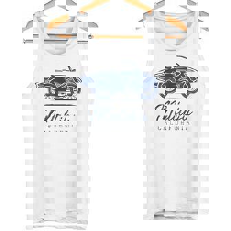 サーファーサーフスポット マリブ、カリフォルニア タンクトップ - Kawaiitshirt