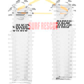 サーフレスキュービーチパトロールショアライフガード タンクトップ - Kawaiitshirt