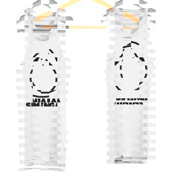 シマエナガ 北海道 雪の妖精 可愛い もふもふ タンクトップ - Kawaiitshirt