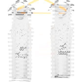 シマエナガの雪の結晶 タンクトップ - Kawaiitshirt