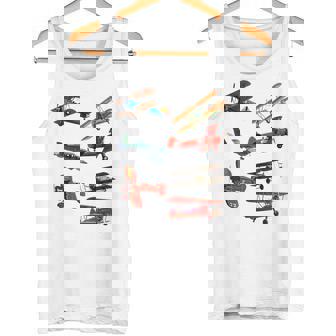 シングルエンジンプロペラ飛行機 タンクトップ - Kawaiitshirt