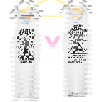 ジェネレーションxはホースウォーターで育ちました 1965 1980 タンクトップ - Kawaiitshirt