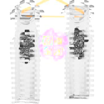 ジミヘンドリックス_004_Back Printed タンクトップ - Kawaiitshirt