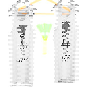 ジムでのトレーニングのための面白いネギフィットネスギフト タンクトップ - Kawaiitshirt
