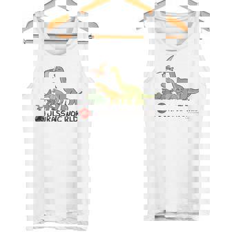 ジュラシック・ワールド Dinosaurs Loose Illust タンクトップ - Kawaiitshirt