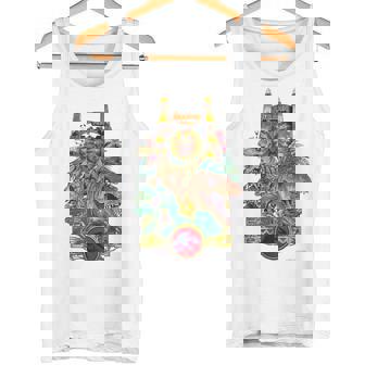 ジュラシック・ワールド Gate & Dinosaurs Arttyle タンクトップ - Kawaiitshirt