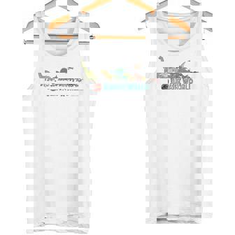 ジュラシック・ワールド Loose Illust タンクトップ - Kawaiitshirt