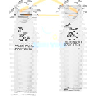 ジュラシック・ワールド ラプトル Loose Illust タンクトップ - Kawaiitshirt