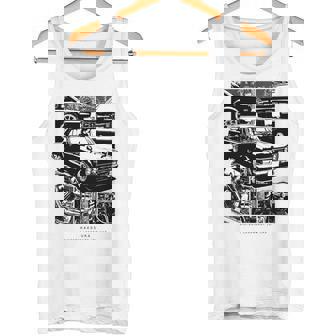 スカイライン ハコスカ ビンテージ スポーツカー ワイスピ ハードチューン グッズ 長袖tシャツ タンクトップ - Kawaiitshirt