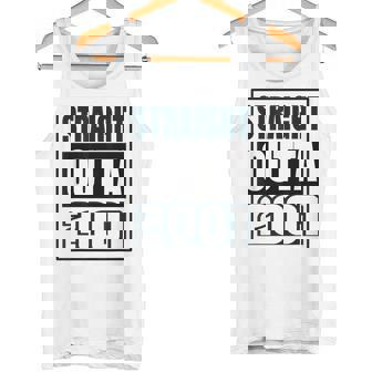 ストレイト・アウタ 2001 バースデー 2001 年生まれ 2001 ヴィンテージ タンクトップ - Kawaiitshirt