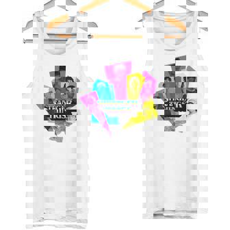 ストレンジャー・シングス The Party Memphis スプラッシュファン 記念品 タンクトップ - Kawaiitshirt