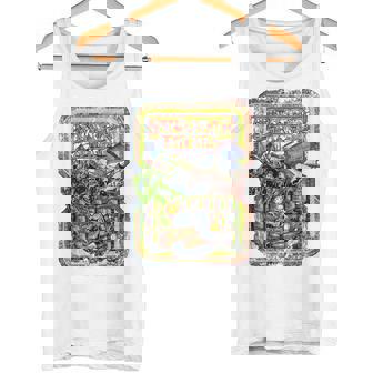 ストレンジャー・シングス プロモ コミック ホッパー デモゴルゴン ヴィンテージ 80年代 タンクトップ - Kawaiitshirt