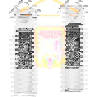 ストレンジャー・シングス プロモコミック The Partyecna セピア ヴィンテージ タンクトップ - Kawaiitshirt