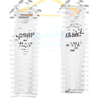 スプリングフィールド ミズーリ州 レトロ ヴィンテージ お土産 スプリングフィールド タンクトップ - Kawaiitshirt