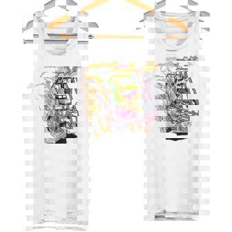 スポンジボブ スクエアパンツ スポンジボブ コミックバイク タンクトップ - Kawaiitshirt