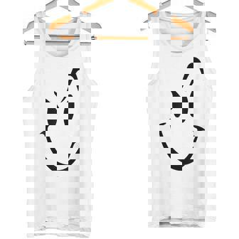 スマイリーシャツ スマイリーフェイス かわいいグラフィック タンクトップ - Kawaiitshirt