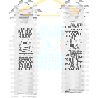 セラピーは要らない、スコティッシュ・フォールドの猫を抱きしめて タンクトップ - Kawaiitshirt