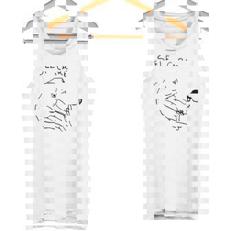 セルフケア カエル タンクトップ - Kawaiitshirt