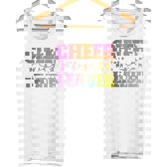 チア チアリーディング 水彩 レインボー チアリーダー タンクトップ - Kawaiitshirt