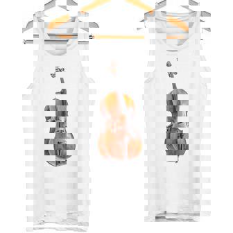 チェロ 楽器 モチーフ アート チェロ タンクトップ - Kawaiitshirt