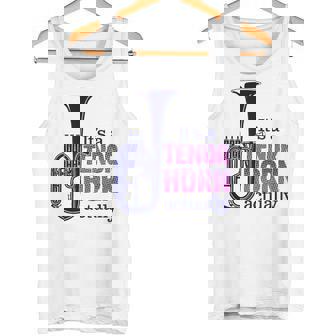 テナーホーンブラスバンドマーチングバンドおもしろ音楽 Alto Horn Or Tenor Horn Joke タンクトップ - Kawaiitshirt