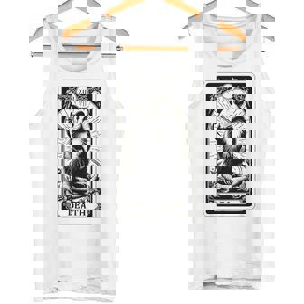 デス・ポッサム・タロット・カード 死神 ゴス ブラッククラフト オポッサム タンクトップ - Kawaiitshirt