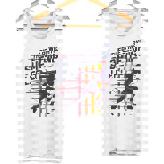 トラックアンドフィールド常に何かが残っている タンクトップ - Kawaiitshirt