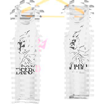 ドロンジョデザインm ホワイト タンクトップ - Kawaiitshirt