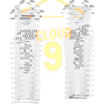 ナイス イエロー オレンジ クラウド 9 コスチューム 男女兼用 長袖tシャツ タンクトップ - Kawaiitshirt