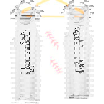 ナンバー1 ベースボールジャージー ナンバー1 背面にプリント タンクトップ - Kawaiitshirt