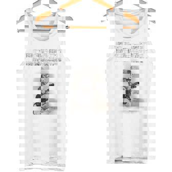 ニャーーーーと叫べ！ ロックな猫 キジトラ 子猫 バンド 長袖tシャツ タンクトップ - Kawaiitshirt