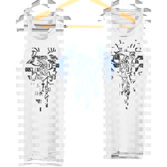 ネイティブアメリカン ココペリ クジラ ドリームキャッチャー 9 ファンファン ファン タンクトップ - Kawaiitshirt