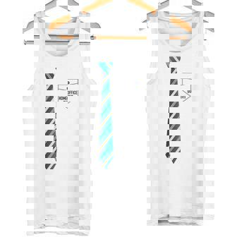 ネクタイで在宅ワーク ホームオフィス・アウトフィット Homeoffice Outfit タンクトップ - Kawaiitshirt