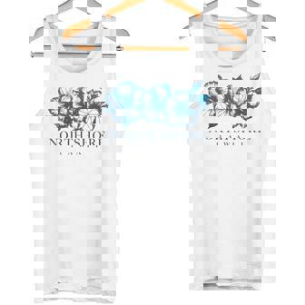 ノースショア ハワイ アロハ ハワイアン ハイビスカス サーファー ヴィンテージ タンクトップ - Kawaiitshirt