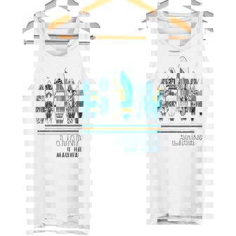 ハワイ ラハイナ マウイ サーフィン ハワイアン タンクトップ - Kawaiitshirt