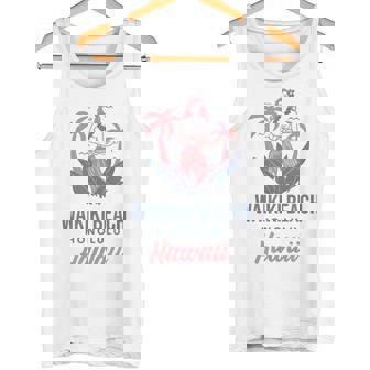 ハワイホノルルのワイキキビーチ タンクトップ - Kawaiitshirt
