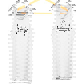 ハートビート ドッグ デザイン ビションフリーゼ タンクトップ - Kawaiitshirt