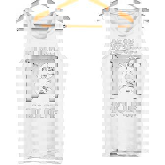 バイク愛好家とバイカーズノーバイクノーライフ背中 タンクトップ - Kawaiitshirt