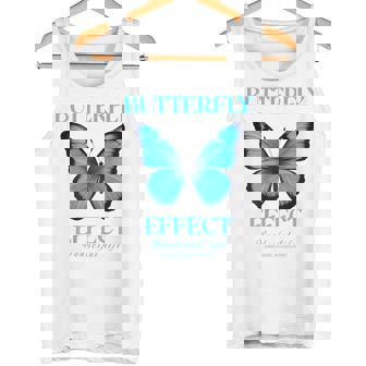 バタフライエフェクトtシャツ バックプリント テクノフェスティバル Tekk タンクトップ - Kawaiitshirt
