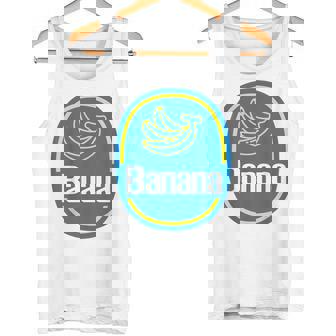 バナナ ステッカー フルーツ レイジー ハロウィン コスチューム タンクトップ - Kawaiitshirt