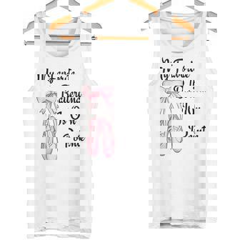 バレエバレリーナダンス My Favorite Ballerina Is On Pointe タンクトップ - Kawaiitshirt