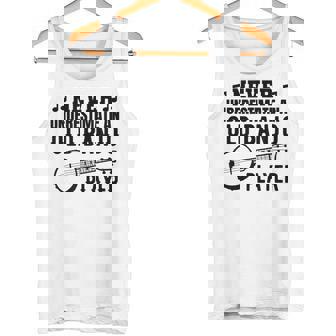 メンズ バンジョーじいさんバンジョーインストラクター タンクトップ - Kawaiitshirt