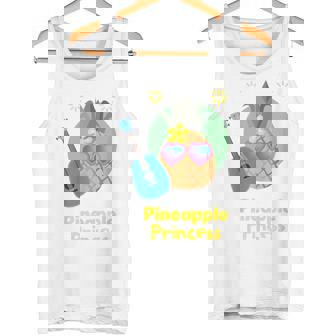 パイナップルプリンセス ウクレレギフト タンクトップ - Kawaiitshirt