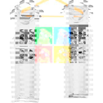 パグ 面白いtシャツ 犬 かわいい メンズ 子供 おもしろ 服 雑貨 グッズ ネタ わんこ イヌ 黒パグ 長袖tシャツ タンクトップ - Kawaiitshirt