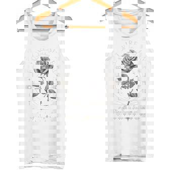 ヒップホップ アーバン ヴィンテージ ヒップスター Y2k Hip Hop バックプリント ストリートウェア ローズ タンクトップ - Kawaiitshirt