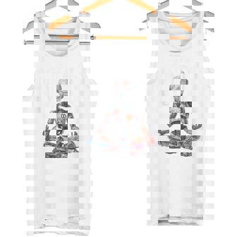 ヒップホップ ヴィンテージ エッジー アーバン Y2k Hip Hopバックプリント ストリートウェア ロボット タンクトップ - Kawaiitshirt