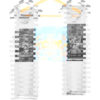 ビション・フリーゼ 音楽愛好家 絵画 犬 タンクトップ - Kawaiitshirt