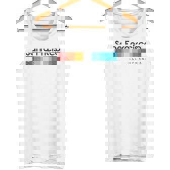 ビンテージサンフランシスコカリフォルニア1980年代レトロデザインtシャツ タンクトップ - Kawaiitshirt