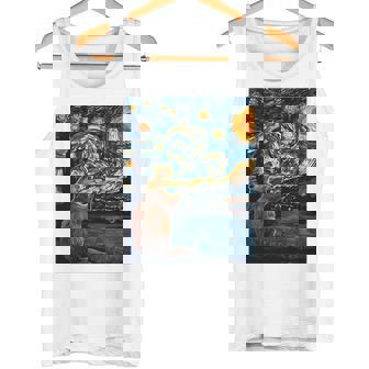ビーバースターリーナイトヴァンゴッホ 長袖tシャツ タンクトップ - Kawaiitshirt